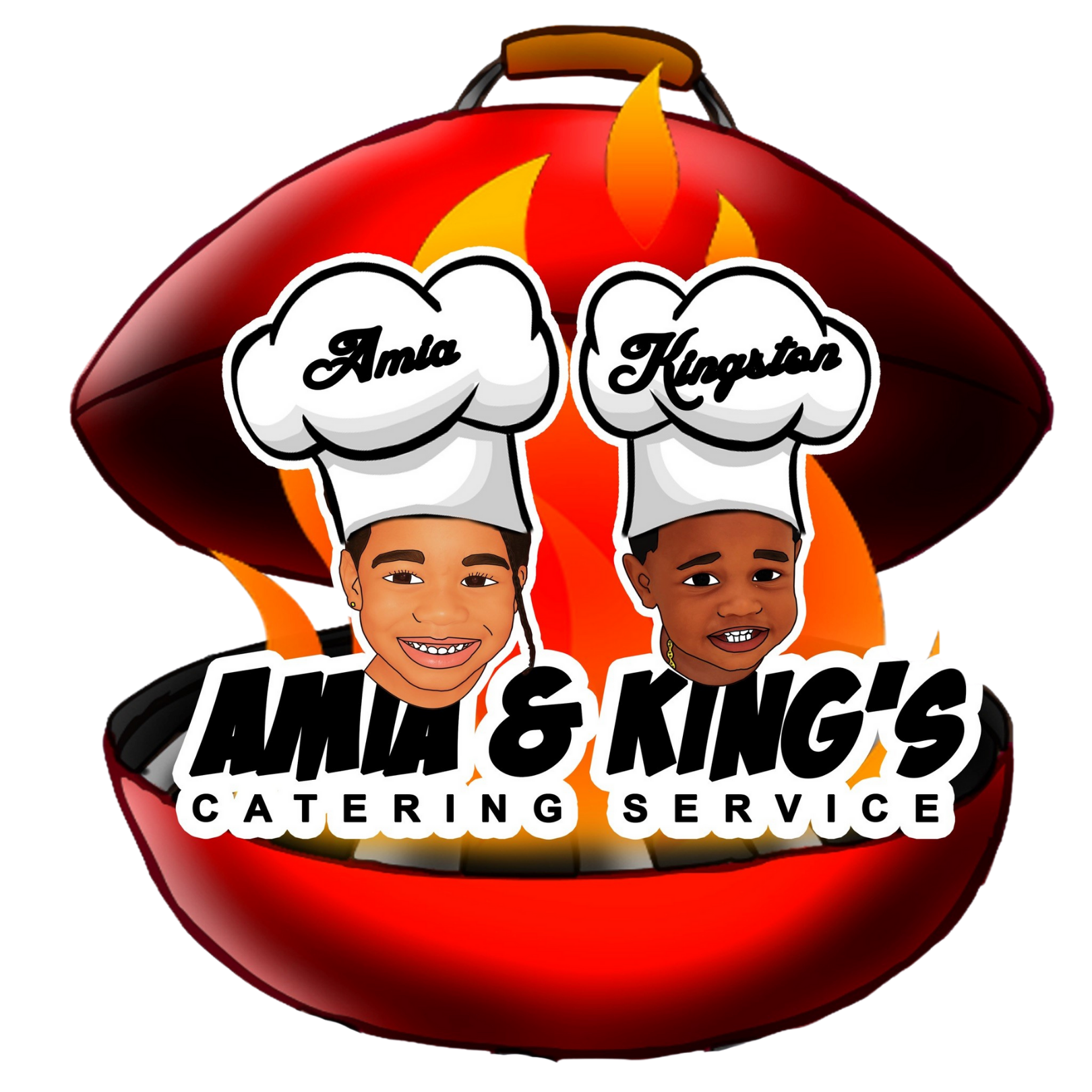 Amia & King's Catering | Logo